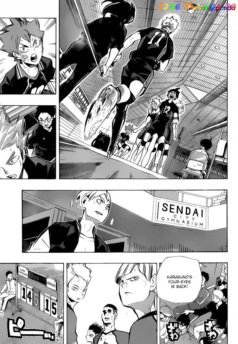 Haikyuu!!, Chapter 184 image 03
